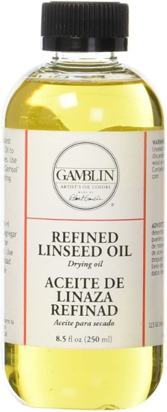 Picture of Gamblin Refined Linseed Oil 250ml (06008)