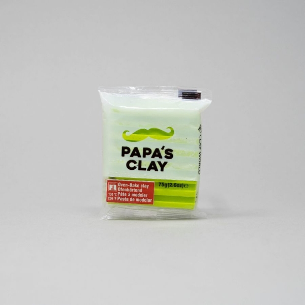 Picture of Papa's Clay - Polymer Clay 75gms - Kiwi Green (75)