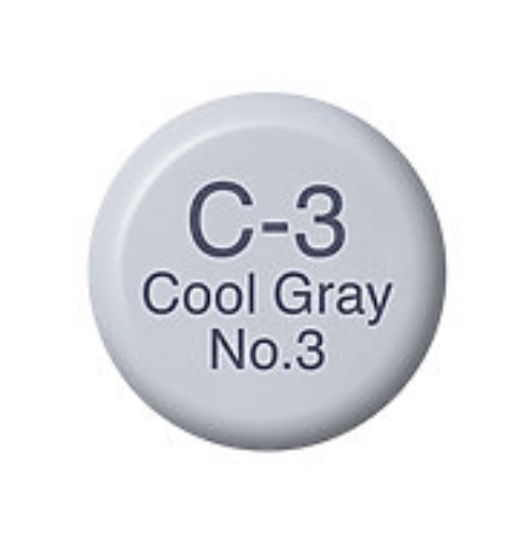 Picture of Copic Ink - C3 Cool Gray (No. 3)