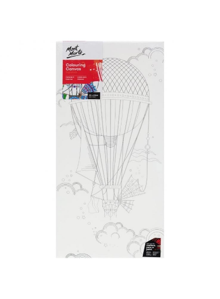 Picture of Mont Marte Colouring Canvas - 30x60cm Dreamer (3060B)