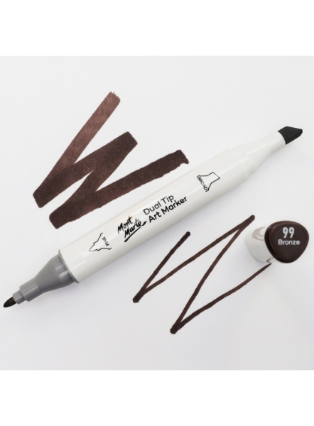 Picture of Mont Marte Dual Tip Art Marker - Bronze 99