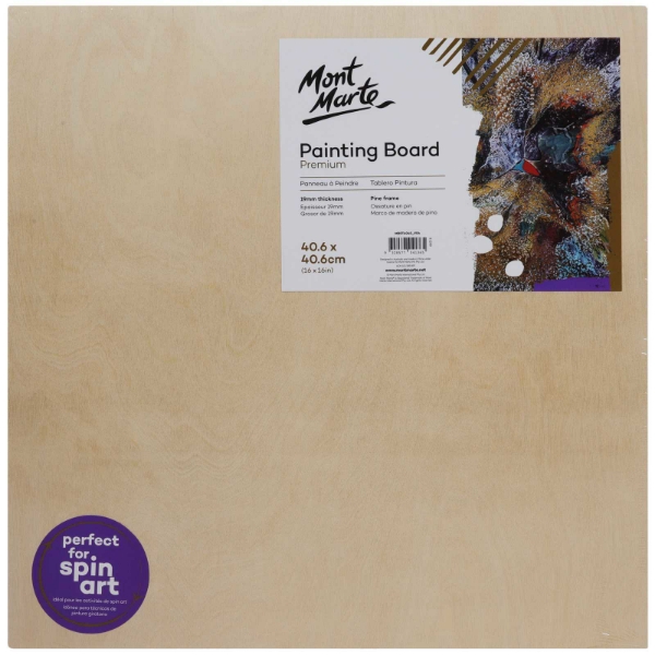Picture of Mont Marte Painting Board - 40.6x40.6cm (Mbst4040)