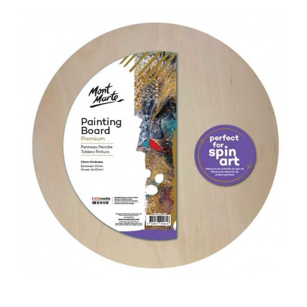 Picture of Mont Marte Painting Board Round - 40cm (Mbst0040)