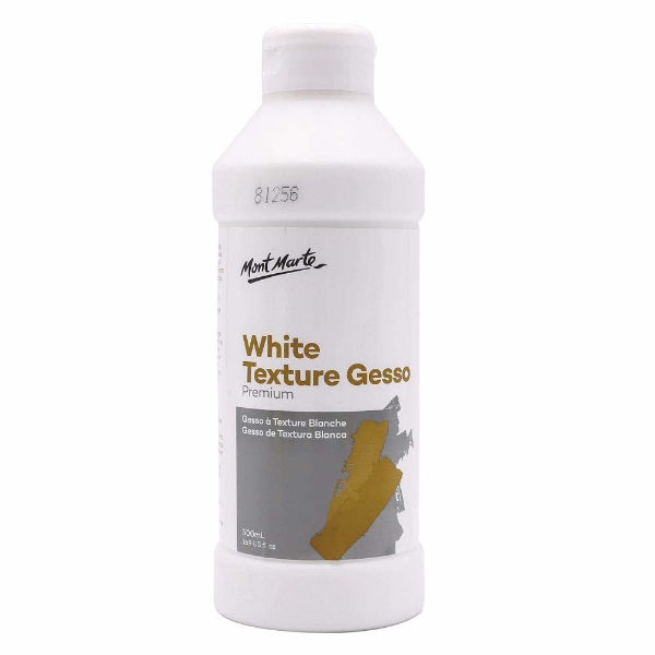 Picture of Mont Marte White Texture Gesso - 500ml