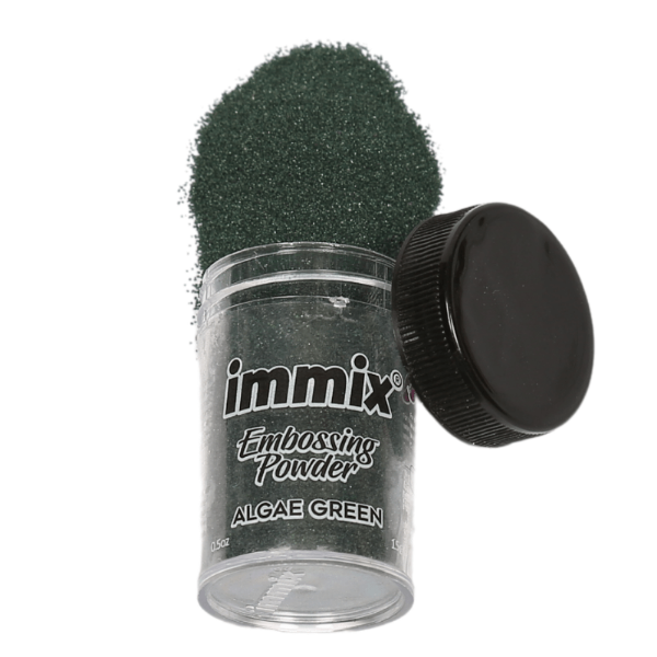 Picture of Immix Embossing Powder 15gm Algae Green