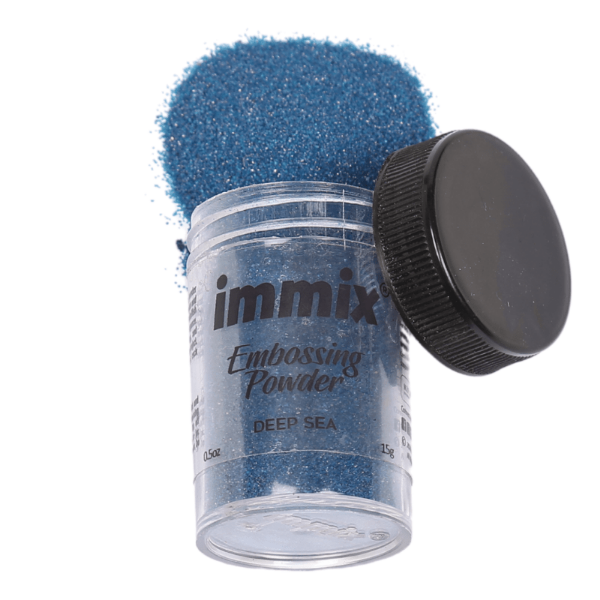 Picture of Immix Embossing Powder 15gm Deep Sea