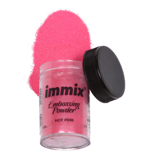 Picture of Immix Embossing Powder 15gm Hot Pink