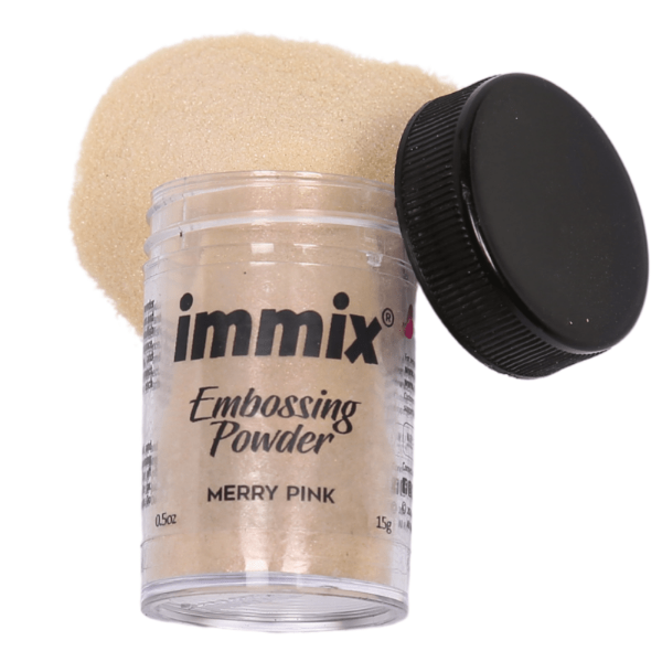 Picture of Immix Embossing Powder 15gm Merry Pink