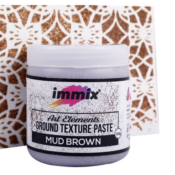 Picture of Immix Ground Texture Paste Mudbrown 150gm