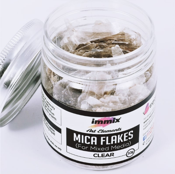 Picture of Immix Mica Flakes Clear Ecmfc1961