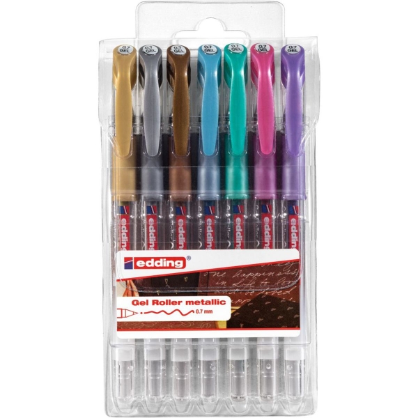 Picture of Edding Gel Roller Pen Set Of 7(4-2185-7)