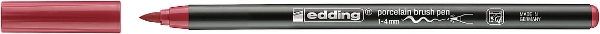 Picture of Edding Porcelian Brush Pen 1-4Mm Carmine Red