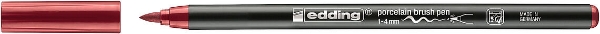 Picture of Edding Porcelian Brush Pen 1-4Mm Crimson Lake