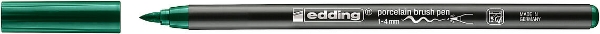 Picture of Edding Porcelian Brush Pen 1-4Mm Green