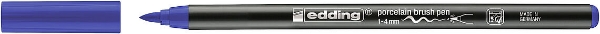 Picture of Edding Porcelian Brush Pen 1-4Mm Blue