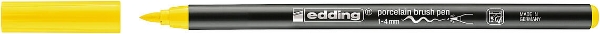 Picture of Edding Porcelian Brush Pen 1-4Mm Yellow