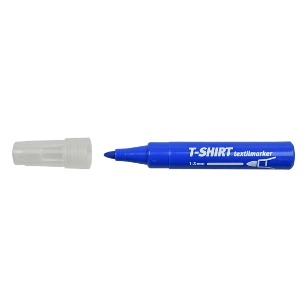 Picture of Ico T-Shirt Textile Marker - Blue (1-3Mm)