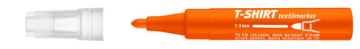 Picture of Ico T-Shirt Textile Marker - Fluroscent Orange (1-3Mm)