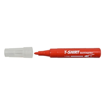 Picture of Ico T-Shirt Textile Marker - Red (1-3Mm)