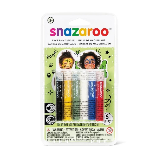 Picture of Snazaroo Face Paint Sticks - Set of 6