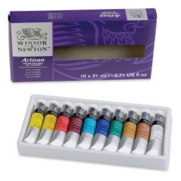 Picture of Winsor & Newton Artisan Water-mixable Oil Colour - Studio Set of 10 (21ml)