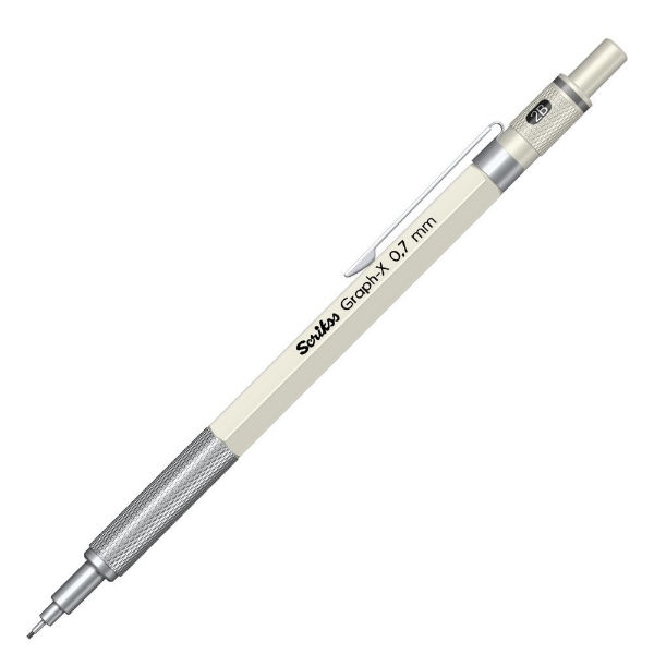 Picture of Scrikss Graph X Mechanical Pencil 0.7mm - White