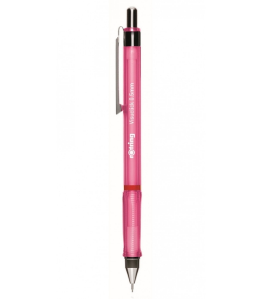 rOtring Mechanical Pencil, 0.5 mm, 2B, Pink