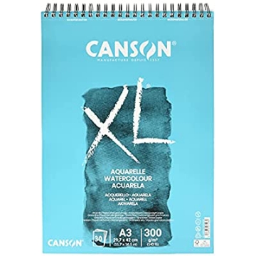 Picture of Canson XL  Auqurelle WC Spiral Album 300 gsm CP A3  29.7x42cm
