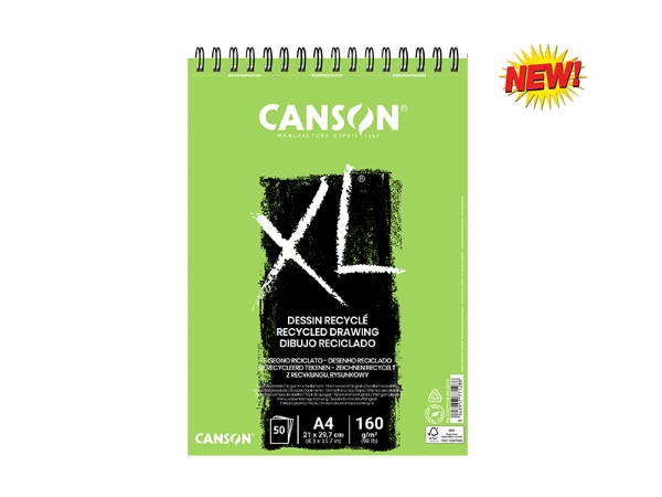 Picture of Canson XL Recycled Spiral Album 160gsm A4 21x29.7cm