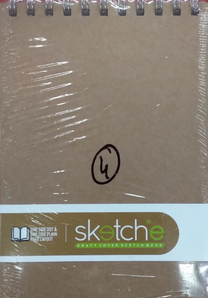 Picture of Anupam Sketche Wire-o Book - A5 100 Sheets (140GSM)