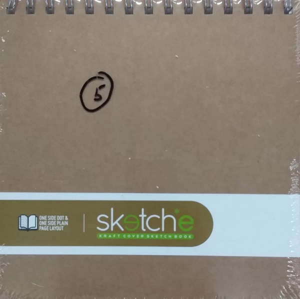 Picture of Anupam SQ Sketche Wire-o Book - 100 Page (140GSM)
