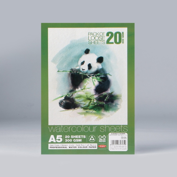 Picture of Anupam Watercolour Sheets 300gsm A5 20 Sheets