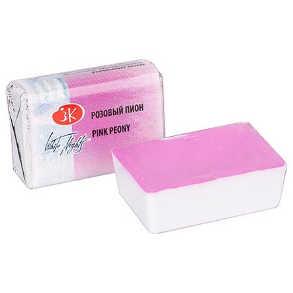Picture of White Nights Watercolour Pan 2.5ml Pink Peony
