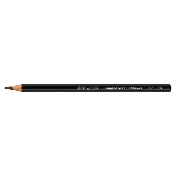 Picture of Caran d'Ache Artist Graphite Pencil Grafwood - 9B