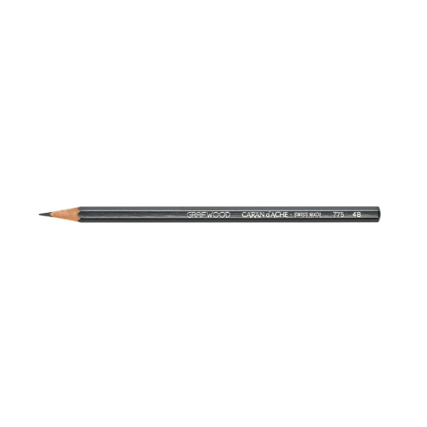 Picture of Caran d'Ache Artist Graphite Pencil Grafwood - 4B
