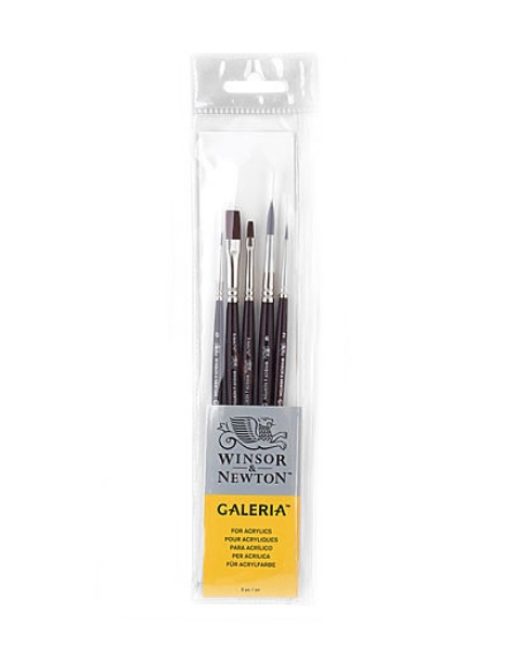 Picture of Winsor & Newton Galeria Synthetic Brush Set of 5