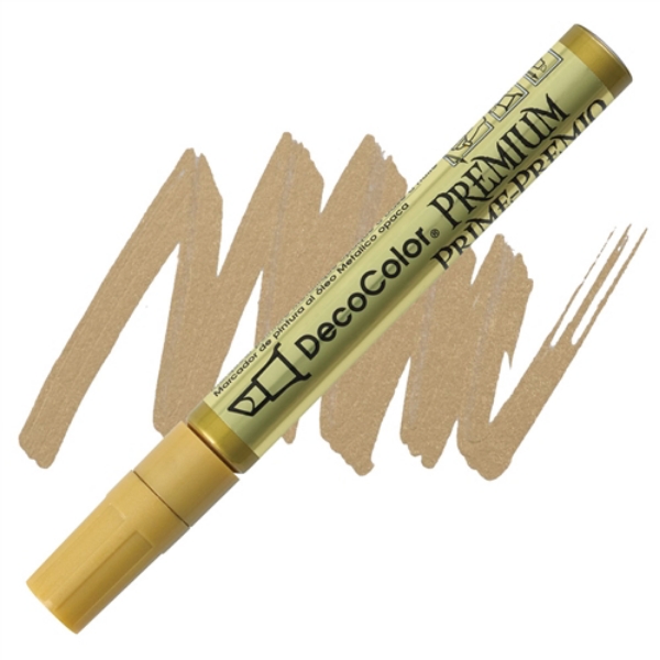 Picture of Decocolor Premium Paint Marker 5mm Chisel Tip - Gold
