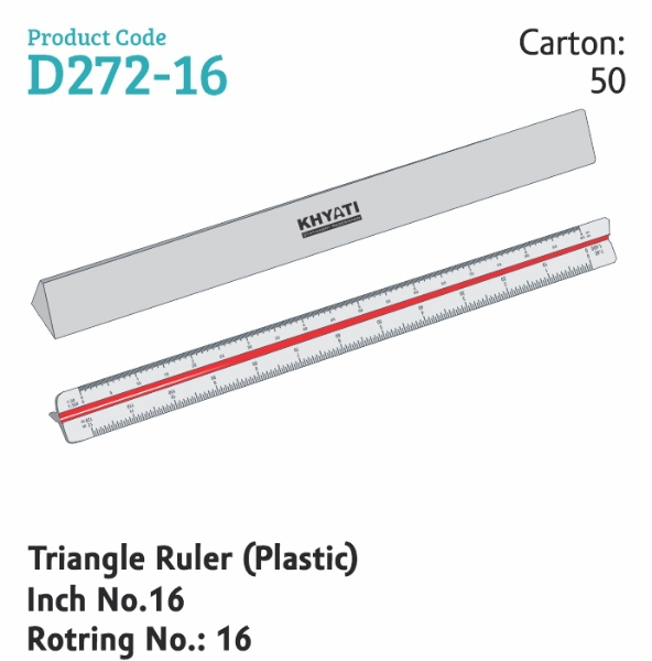 Picture of Khyati Triangle Scale No.16