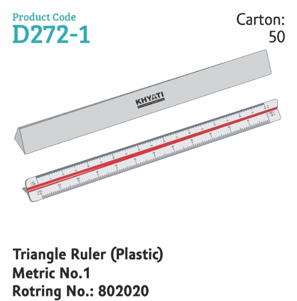 Picture of Khyati Triangle Scale No.1