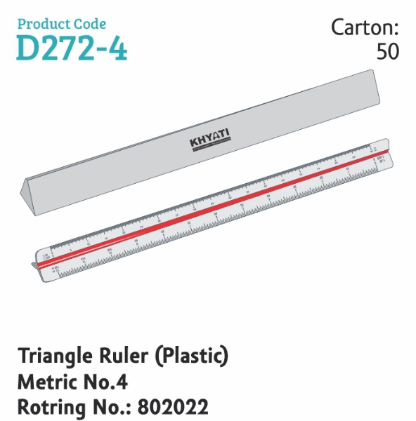 Picture of Khyati Triangle Scale No.4