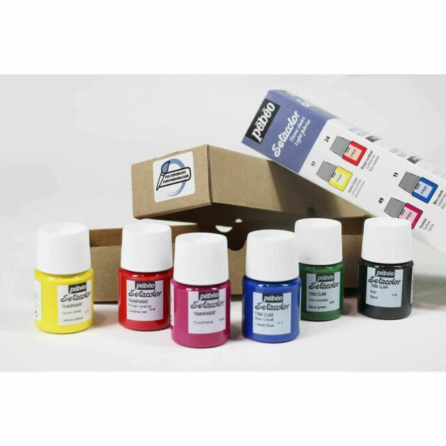 Pebeo Setacolor Fabric Paint 6 X 20ml