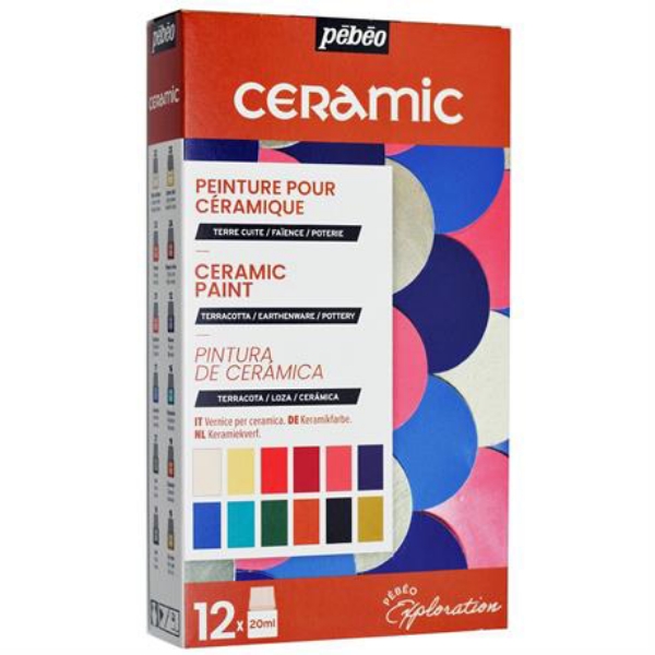 Picture of Pebeo Ceramic Exploration - Set of 12 (20ml)