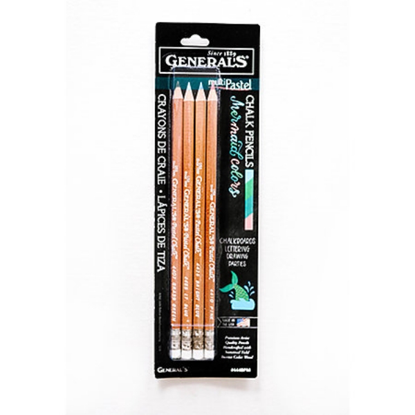 Picture of General's Multi-Pastel Chalk Pencils - Set of 4