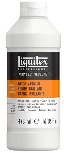 Picture of Liquitex Acrylic Mediums Gloss Varnish - 473ml