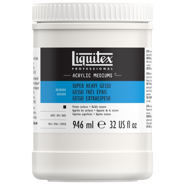 Picture of Liquitex Super Heavy Gesso - 946ml
