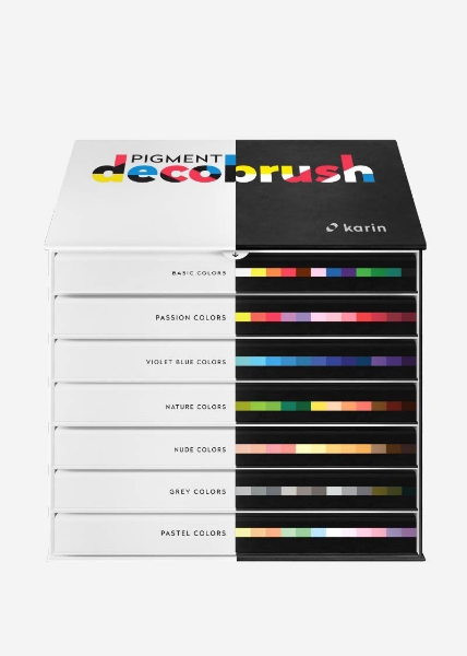 Picture of Karin Decobrush Pigment Master Set of 84