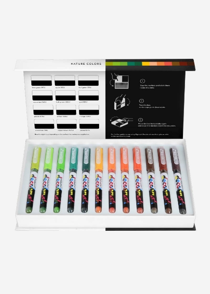 Picture of Karin Decobrush Pigment Nature Colour Set of 12
