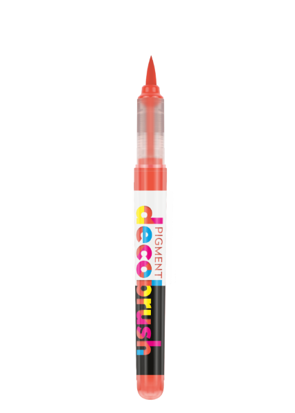 Picture of Karin Decobrush Pigment Marker - Orange Red