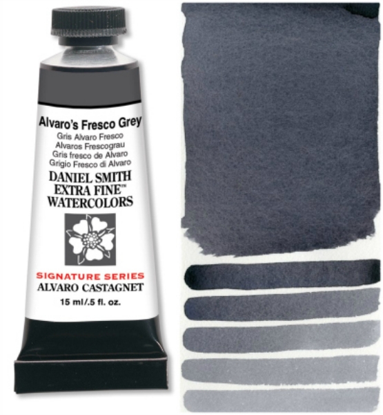 Picture of Daniel Smith Extra Fine Watercolour - Alvaro's Fresco Grey SR-2 (15ml)