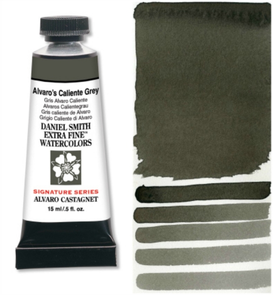 Picture of Daniel Smith Extra Fine Watercolour - Alvaro's Caliente Grey SR-2 (15ml)